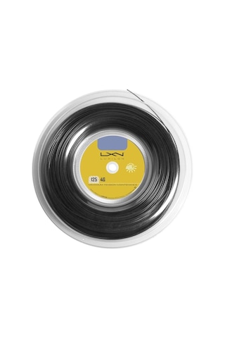 Luxilon 4G Black 125 Raket Kordajı 1,25 mm. Rulo Kordaj Siyah