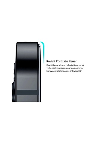 Apple Uyumlu iPhone 15 Ekran Koruyucu Kırılmaz Cam