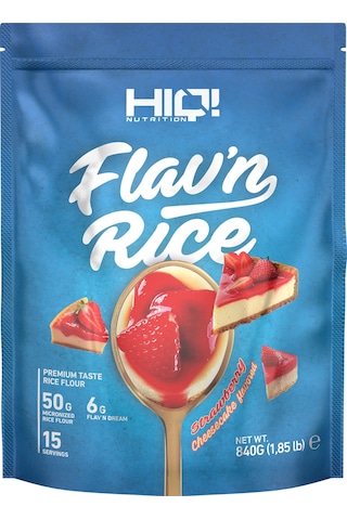 Hıq Flav'n Rice 840g Strawberry Cheesecake Flavored