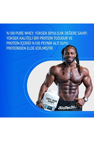 Biotech Usa 100% Pure Whey Çilek 2270 Gr