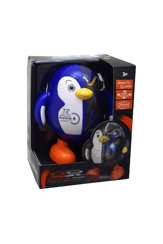 Işıklı Müzikli Penguen Robot Oyuncak 20 Cm Penguen