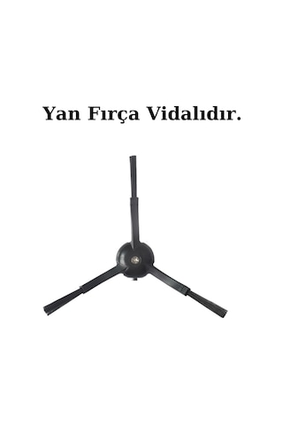 Roborock S8 Serileri ile Uyumlu Yedek Filtre Ve Yan Fırça - 4 Parça