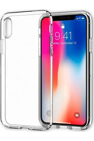 Cosmotex Newface Apple iPhone Uyumlu  X Kılıf Lüx Şeffaf Silikon