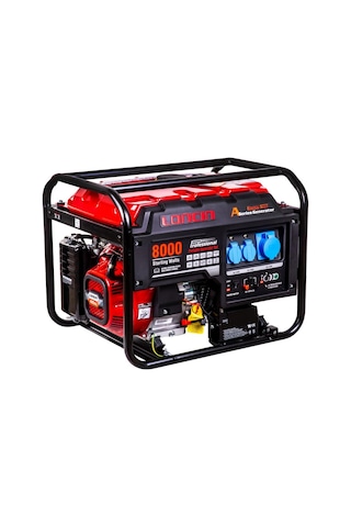 Loncin LC8000D-A Eur5 Jeneratör 6.5 Kw Marşlı