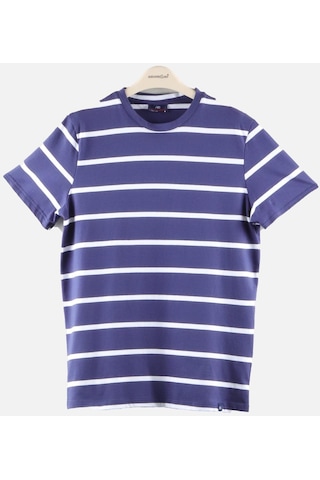 Alexander Gardi Alexandergardı Çizgili Regular Fit T-shirt E23-00148 001