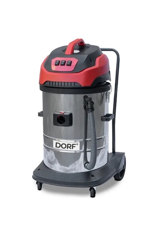 Dorf Sanayi Tipi Üç Motorlu 60 Litre Islak / Kuru Süpürge