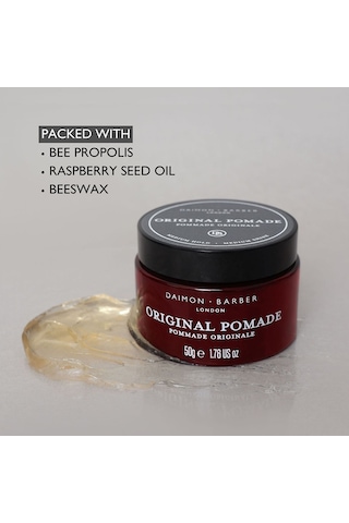 Daimon Barber Pomade Orta Tutuş Saç Wax 50 ML
