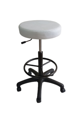 Elden Hidrolikli Tabure Plastik Ayaklı Çemberli