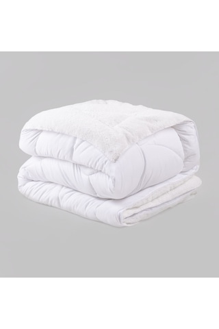 Cotton Box Çift Taraflı Peluş Sherpa Tek Kişilik Yorgan (155x215)