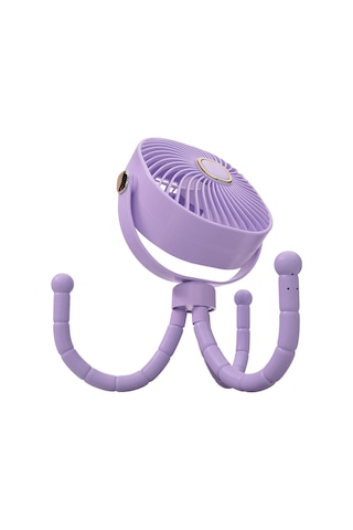 Wexta Zb114 Taşınabilir Mor Usb Fan