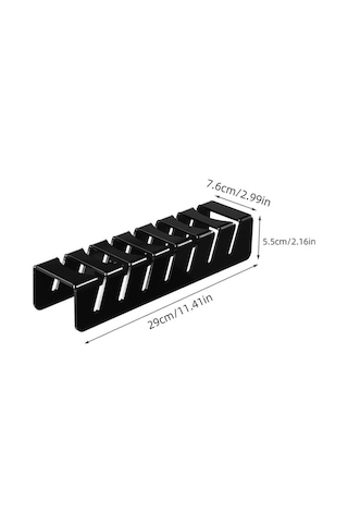 Flybuy 14 Adet Akrilik Şapka Askılığı - Kurumsuz, Yer Tasarruflu Şapka Organizatörü Siyah Reedark Beyzbol Şapka Askısı, Odanızı Düzenleyin Siyah