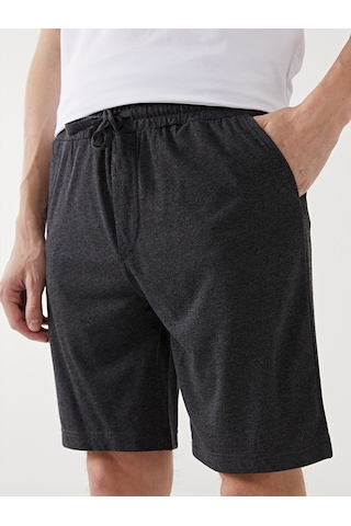 Lc Waikiki Lc Waıkıkı Antrasit Slim Fit Erkek Pijama Alt Şort