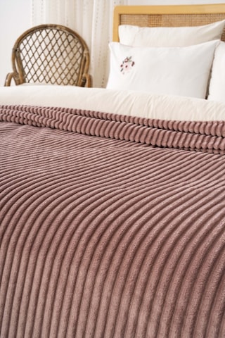 Rose Gloria Wellsoft Çift Kişilik Battaniye Gül Kurusu