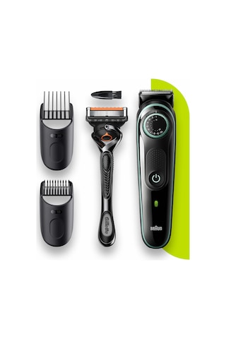 Braun BT 3341 Ayarlanabilir Taraklı Saç & Sakal Şekillendirici + Gillette