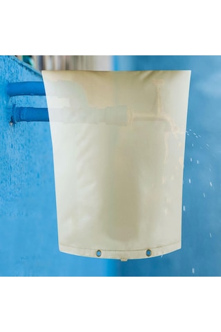 Suntek Geri Akış Önleyici Boru Yalıtım Örtüsü Açık Bej