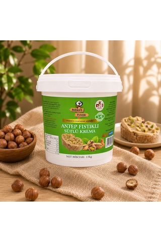 Adress Fındık Antep Fıstıklı Sütlü Krema 1 KG
