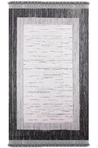 Bigghome Çift Taraflı Kilim, Makinede Yıkanabilir, Modern Desenli, 120 180 Cm, Saf3b
