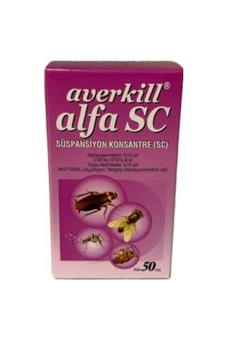 Averkill Alfa SC Süspansiyon Konsantre Genel Haşere 50 ML