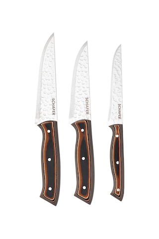 Schafer Prochef Bıçak Seti 3 Parça-ınox Inox