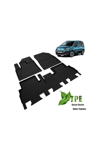 Fiat Yeni Doblo Havuzlu Paspas 2024 2025 Model Ön Iki Paspas Yumuşak Yeni Doblo 2024 2025