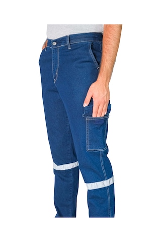 Likralı Kot Pantolon Mavi