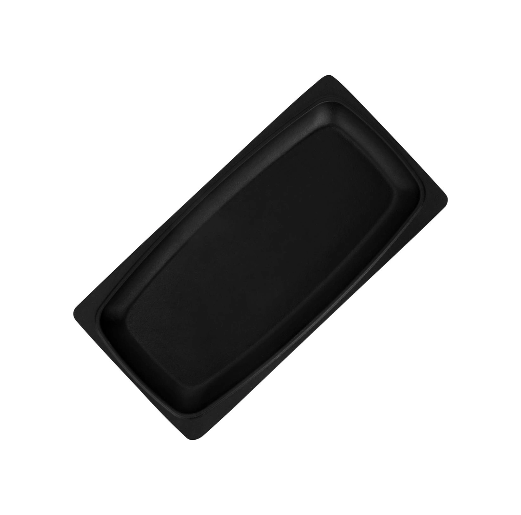 Lava Döküm Dikdörtgen Servis Tabağı Ölçü 30x15cm. Bordo