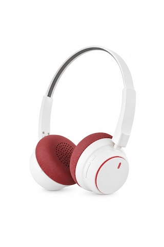Prozone Bluetooth Kulaklık - Stereo Ses Beyaz/bordo