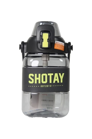 Shotay Plastik Matara 1000 Ml.siyah Siyah