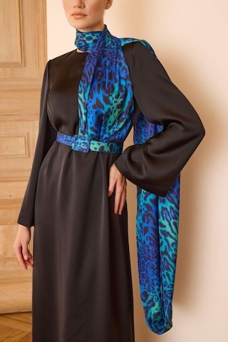 Senna Fıore Dress Gece Mavisi Lacivert