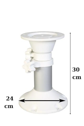 Tekne Karavan Teleskopik Masa Ayağı 3 Kademeli
