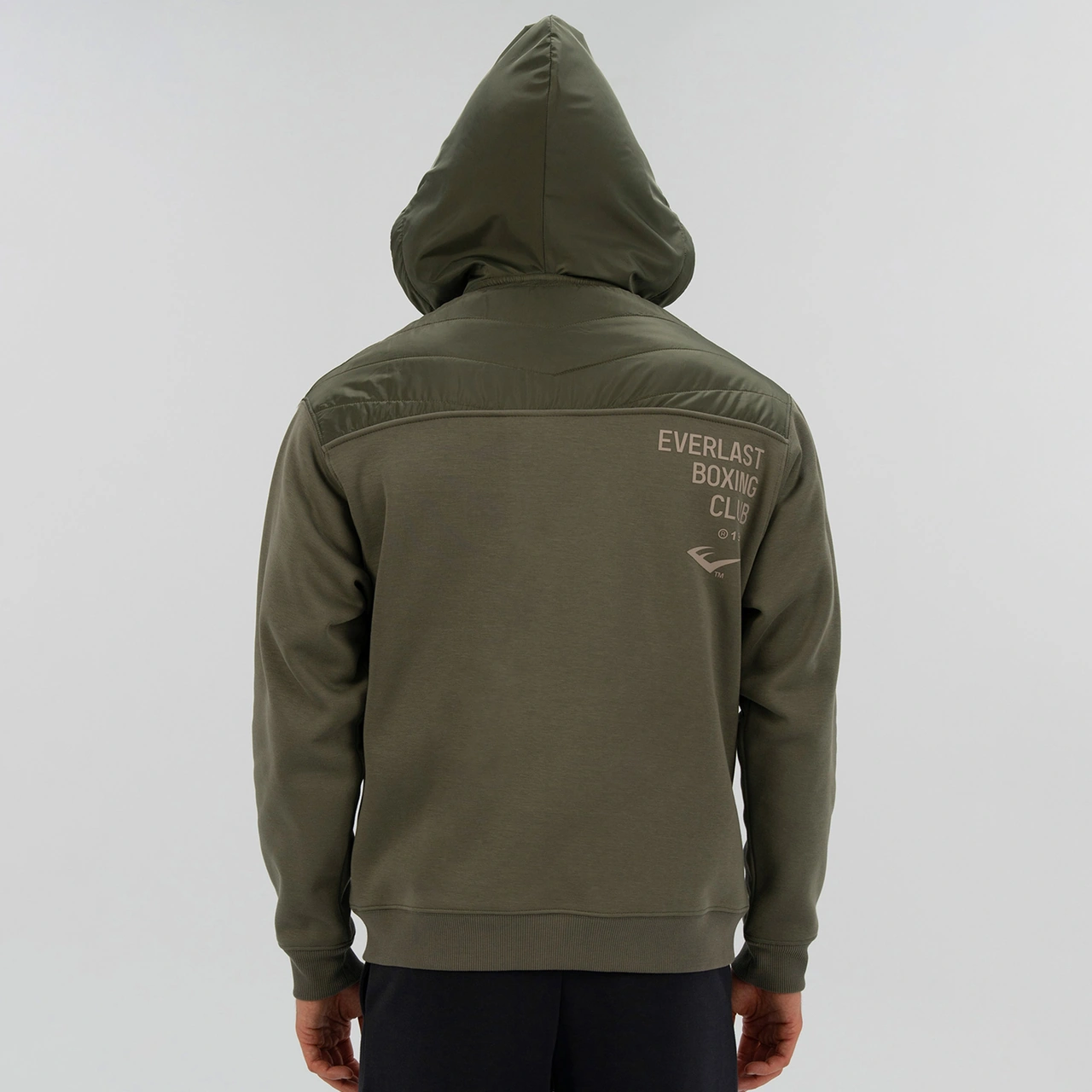 Everlast Boxing Club 2.0 Full Zip Erkek Haki Sweatshirt Tm0093 Haki