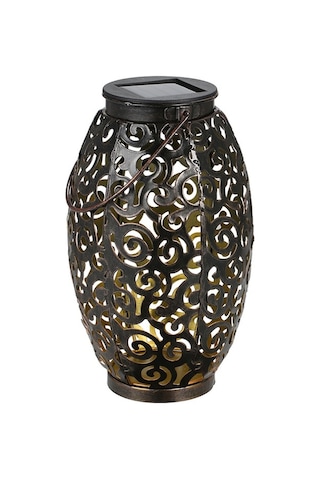 Pazly Şık Rugby Şekilli Güneş Enerjili Taşınabilir Bahçe Aydınlatma Lambası Çevre Dostu