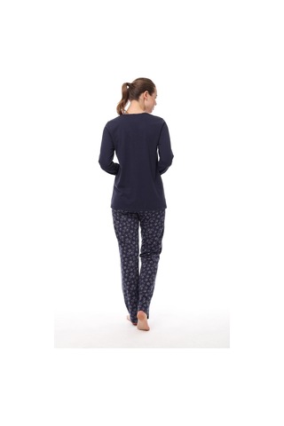 Pijadore 1543 Kadın Uzun Kol Pijama Takım 001