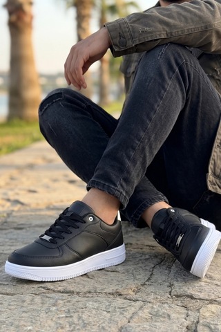 In Step Timeless Classic Siyah Erkek Spor Ayakkabı