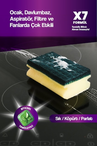 Ultra Güçlü Mutfak Yüzey Temizleyici Ve Yağ Sökücü Sprey Büyük B