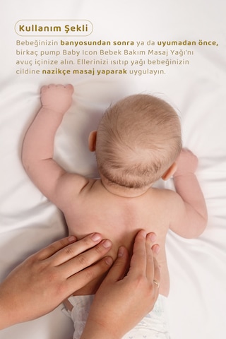Organik Vegan Bebek Masaj Yağı Hassas Ciltler İçin Doğal Bakım 150 Ml