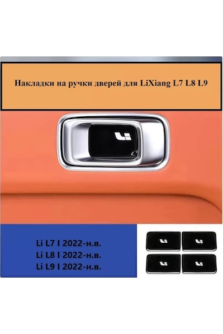 Aubrac Li L7 L8 L9 İçin Kapı Kolu Kapakları 237966139
