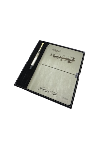 Scrikss İsme Özel Verona Defter İstanbul Silüeti + İsme Özel İst