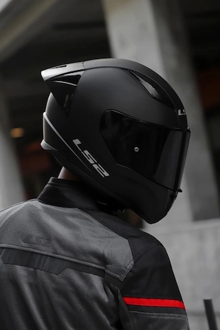Rapıd 2 Race Mat Siyah Kask Siyah Cam + Spoıler Mat Siyah