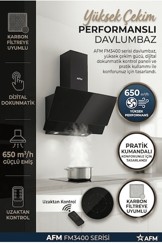 Alveus Afm Serisi Mareo Turbolu Cam Dijital FM7700 + FM2200 + FM3400B Siyah 3'lü Ankastre Set