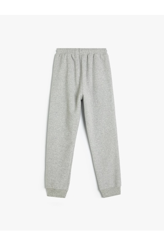 Koton Bağcıklı Cepli Basic Jogger Pantolon Gri 5wkb40010tk Gri