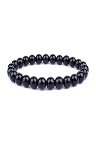 Doğal Kaplan Gözü, Obsidyen , Hematit Bileklik Çok Renkli