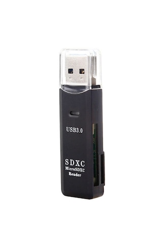 Go İthalat 2in1 Usb 3.0 Micro Sd Hafıza Kartı - Tf Kart Okuyucu Hub Adaptör Veri Aktarıcı