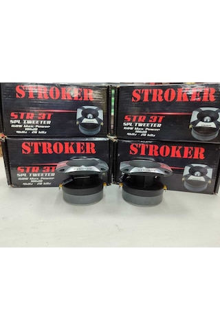 Hdsound Stroker Spl Tweeter 10 Cm Prof Sıstem 150w 4khz 20khz 3t Kare