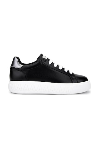 Mario Valentino Kadın Hakiki Deri Siyah Sneakers & Spor Ayakkabı 1040 91v1311 Bn Ayk Y25 Black/gunmetal Siyah