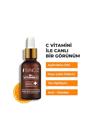Sinoz Aydınlatıcı C Vitamini Serumu 30 ML