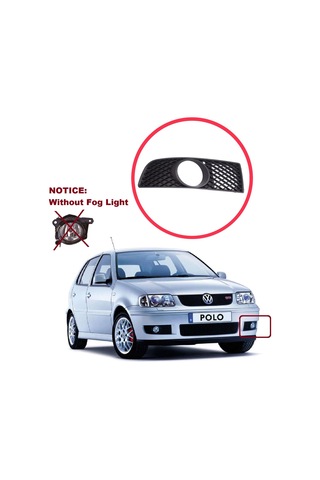 Vw Polo 3 6n2 1999-2001 Makyajlı İçin Ön Sol Sis Far Çerçevesi