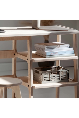 Woodesk Cadenza Ahşap Çalşma Masası, Natural Renk Cpt4634-180