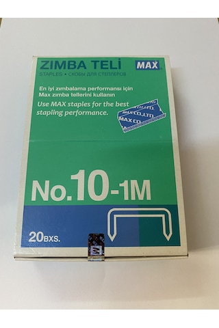 MAX NO:10 ZIMBA TELİ 20Lİ