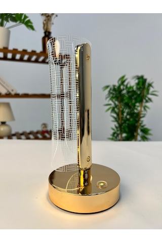 Favora Erkaya Usb Şarjlı Dokunmatik Led Lamba Model 1 Şeffaf